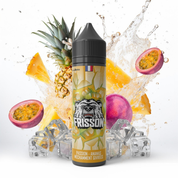 e liquide frisson passion ananas mechamment givree 50ml by bobble